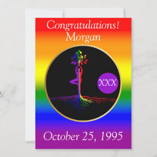 Carte Cadeau de rétablissement LGBTQ Arbre de Vie
