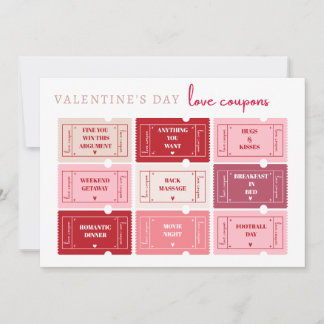 Carte cadeau de Saint-Valentin personnalisable