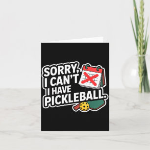 Carte Cadeau de sport drôle de pickleball grand-père din
