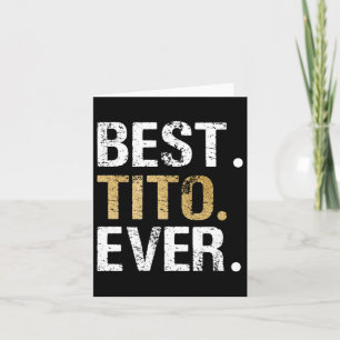 Carte Cadeau de Tito pour grand-père mexicain espagnol 