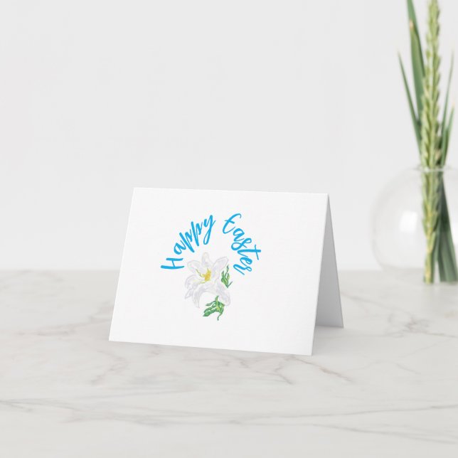 Carte cadeau de vacances : Pâques (Devant)