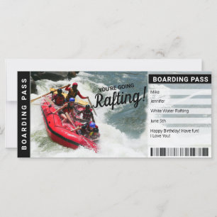 Carte Cadeau de Voyage en Radeau Pass de Départ