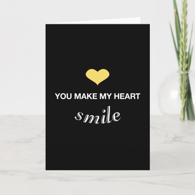 Carte Cadeau drôle de Saint-Valentin romantique d'amour  (Devant)