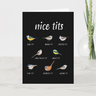 Carte Cadeau drôle d'ornithologie pour observateur d'ois