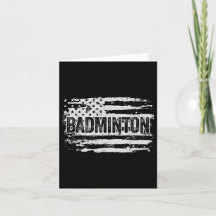 Carte Cadeau du joueur de badminton