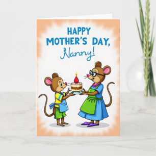 Carte Cadeau Fête des Mères Rongeurs