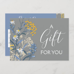 Carte cadeau Fleur sauvage Daisy & Rowan