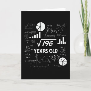 Carte Cadeau geek de math pour 14 ans Anniversaire geek 