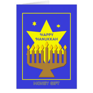 Carte cadeau Hannukkah Money