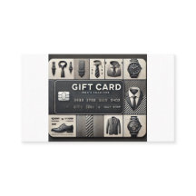 Carte cadeau Homme Fashion Store - Le cadeau parfa
