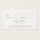 Carte cadeau ivoire Blush Agate