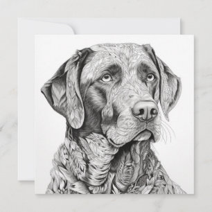 Carte cadeau Labrador Retriever