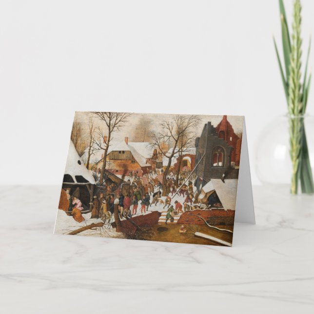 CARTE CADEAU L'ADORATION DES ROIS MAGES (Devant)