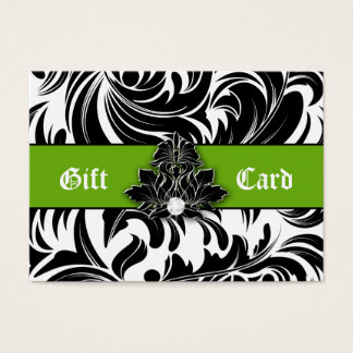 Carte cadeau Logo Xmas Elegance Bijoux Noir Vert