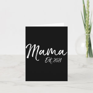 Carte Cadeau mignon de première fête des mères pour les 
