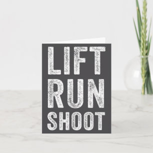 Carte Cadeau Motivationnel de Fitness - Levage Exécution