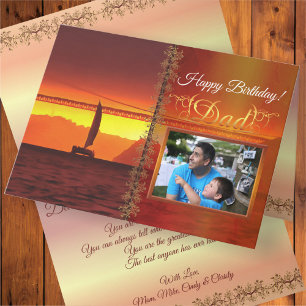 Carte Cadeau Papa San Francisco Coucher de soleil 1124