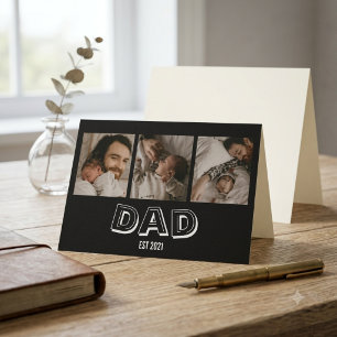 Carte Cadeau photo Papa Est 3 Souvenir de père