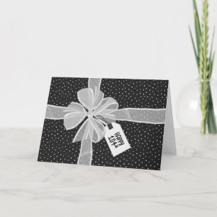 Carte Cadeau pour 104e anniversaire avec un nœud