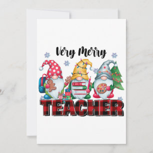 Carte Cadeau pour Enseignant Enseignant Très Joyeux