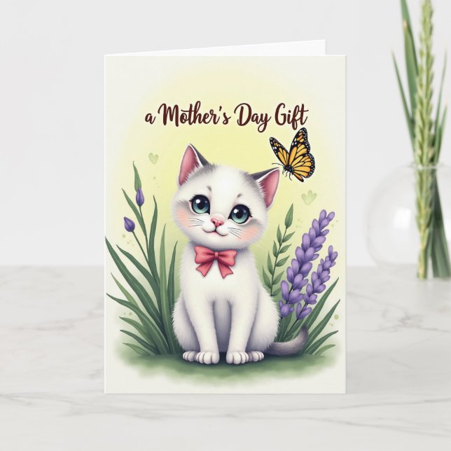 Carte Cadeau pour la Fête des Mères de Kitty (Devant)