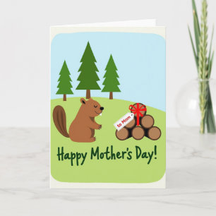 Carte Cadeau pour la Fête des Mères Woodland