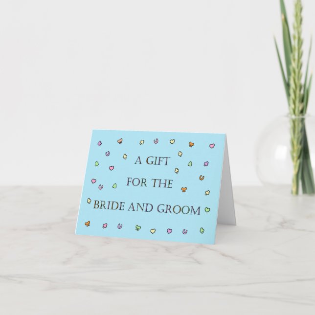 Carte Cadeau pour la mariée et la mariée (Devant)