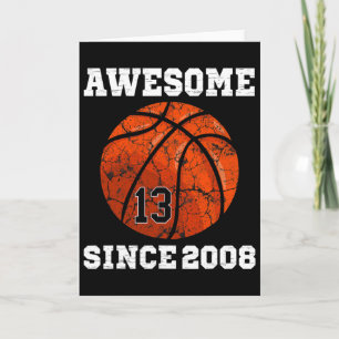 Carte Cadeau pour l'anniversaire des 13 ans d'un amateur