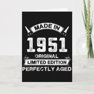 Carte Cadeau pour les 75 ans pour les légendes nées en 1