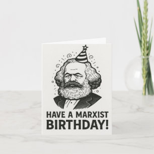 Carte cadeau pour les amateurs de lecture de Karl Marx