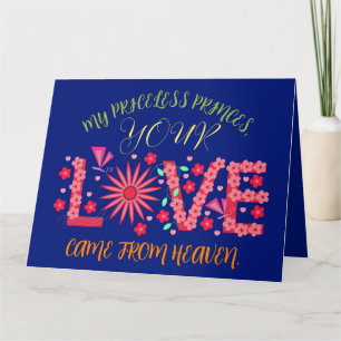 CARTE CADEAU POUR MAMAN, SOEUR, FILLE, AMIE, PETITE AMIE