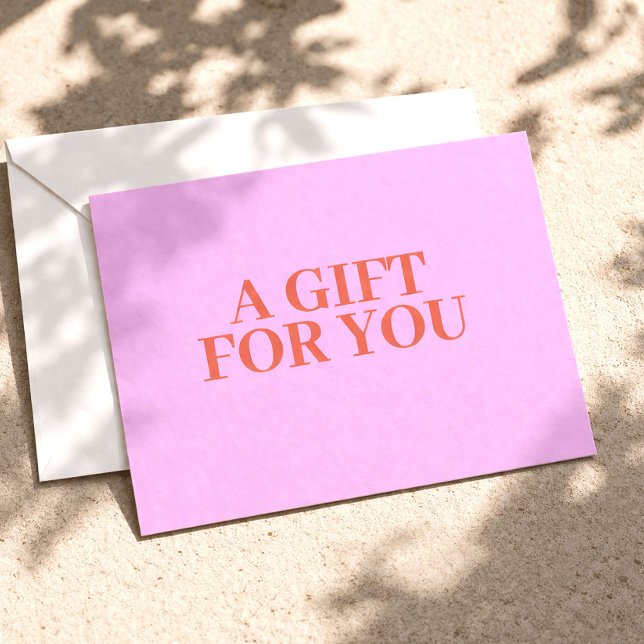 Carte Cadeau Rose de la Boutique de Luxe Minimalis (Créateur téléchargé)