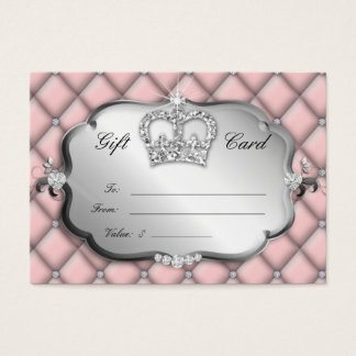 Carte Cadeau Salon Couronne Diamond Tufté
