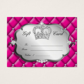 Carte Cadeau Salon Couronne Diamond Tufté