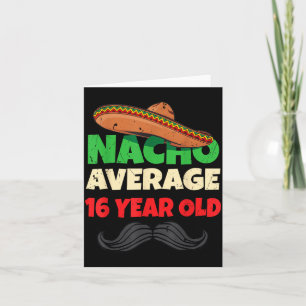 Carte Cadeau Seizième Anniversaire Drôle Garçons 16 Ans