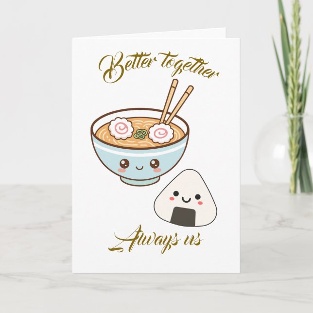 Carte Cadeau Signifiant pour les Couples – Amour Élégant (Devant)