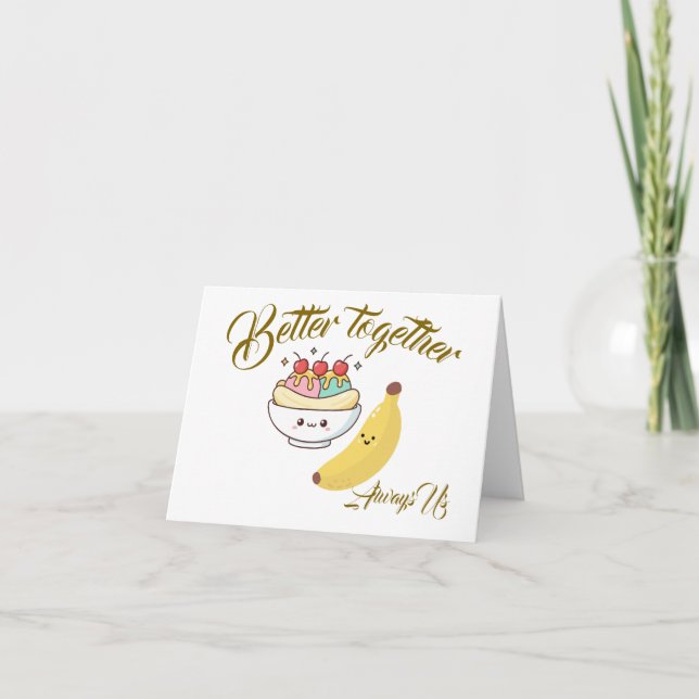 Carte Cadeau Significatif pour les Couples –   (Devant)