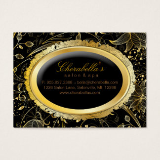 Carte cadeau spa Spa Elegant or Floral Noir
