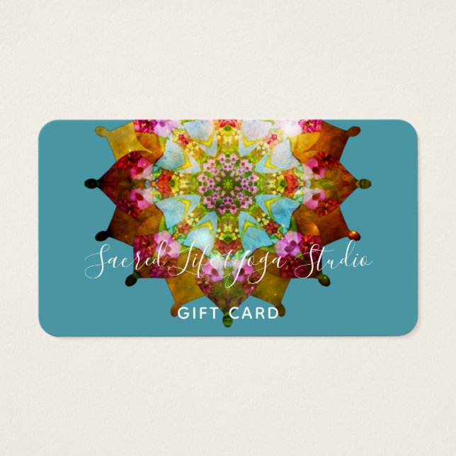 Carte cadeau Summer Sol Mandala (Devant)