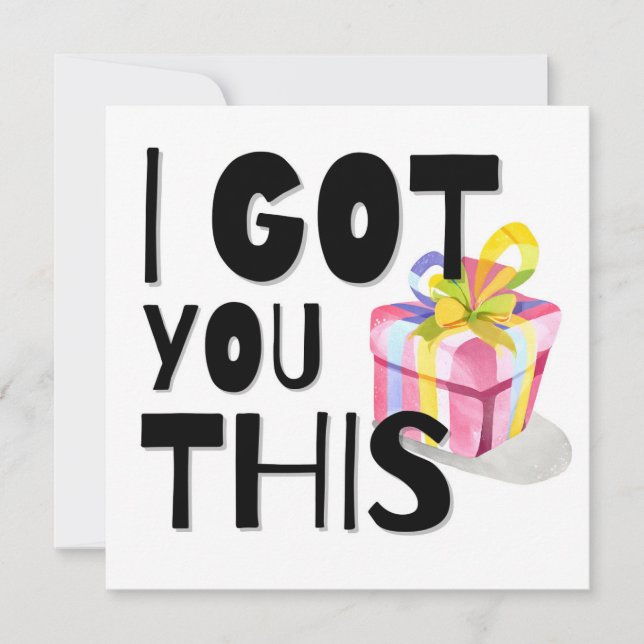 Carte cadeau tout usage (Devant)