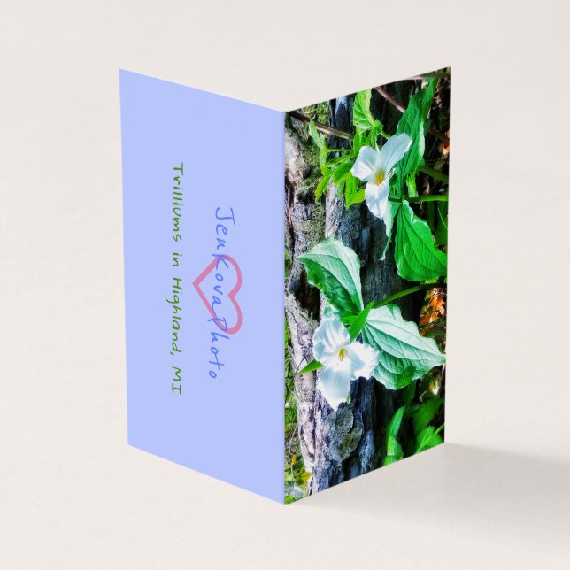 CARTE CADEAU Trilliums 2x3.5 (Extérieur)