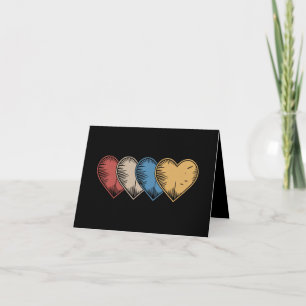 Carte Cadeau vintage de la Saint-Valentin rétro cool 