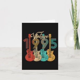 Carte Cadeaux 30 Ans Vintage Nés En 1995 30ème Naissance