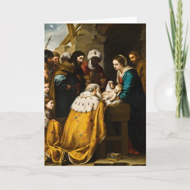 Carte Cadeaux actuels de Jésus de Magi (Devant)