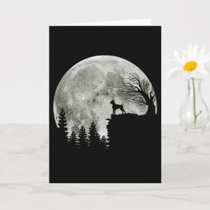 Carte Cadeaux cool d'Halloween pour elle avec Boxer sur