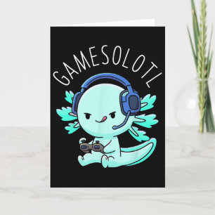 Carte Cadeaux d'anime de joueur de Axolotl Gamesolotl Ka
