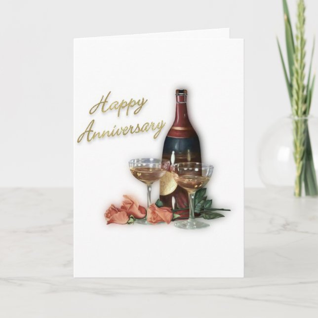 Carte Cadeaux d'anniversaire de mariage (Devant)