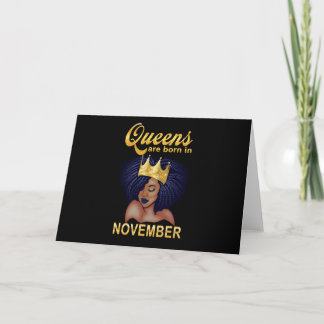 Carte Cadeaux d'anniversaire | Les Reines Sont Nées En N