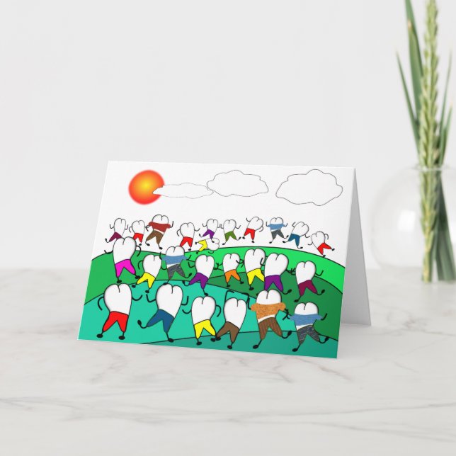 Carte Cadeaux d'art dentaire Whimsical (Devant)