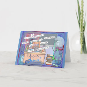 Carte Cadeaux d'art pour enseignants retraités